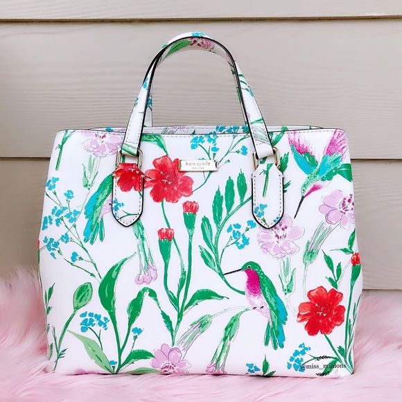 kate spade Bags Kate Spade Laurel Way Hummingbird Floral Evangelie